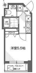 グランアセット早稲田の物件間取画像